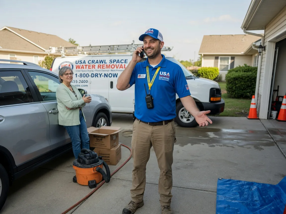 Crawl Space Water Removal Arcola, MS FAQs